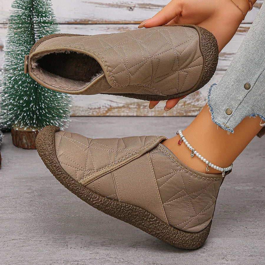 Waterdichte Warme Katoenen Boot – Winterlaarzen met Orthopedische Ondersteuning & Antislip Zool