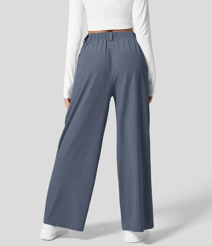 Dames Hoge Taille Slim Fit Broek – Comfortabel, Elegant & Flatterend voor Alle Lichaamsvormen