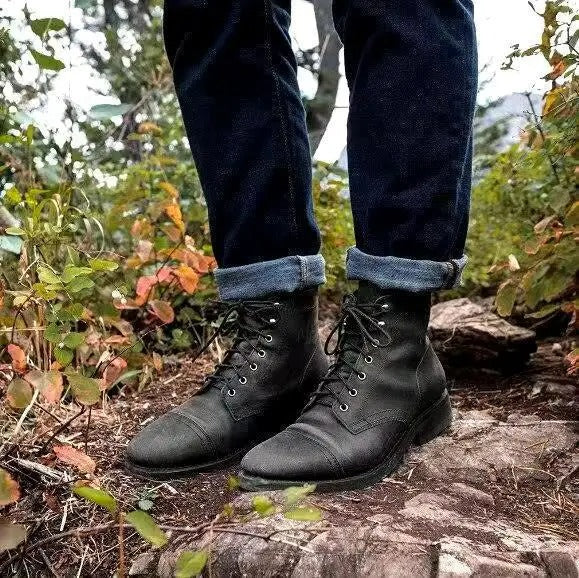 Leren Boots – Duurzaam Leer, Klassiek Ontwerp en Comfort voor Elke Gelegenheid