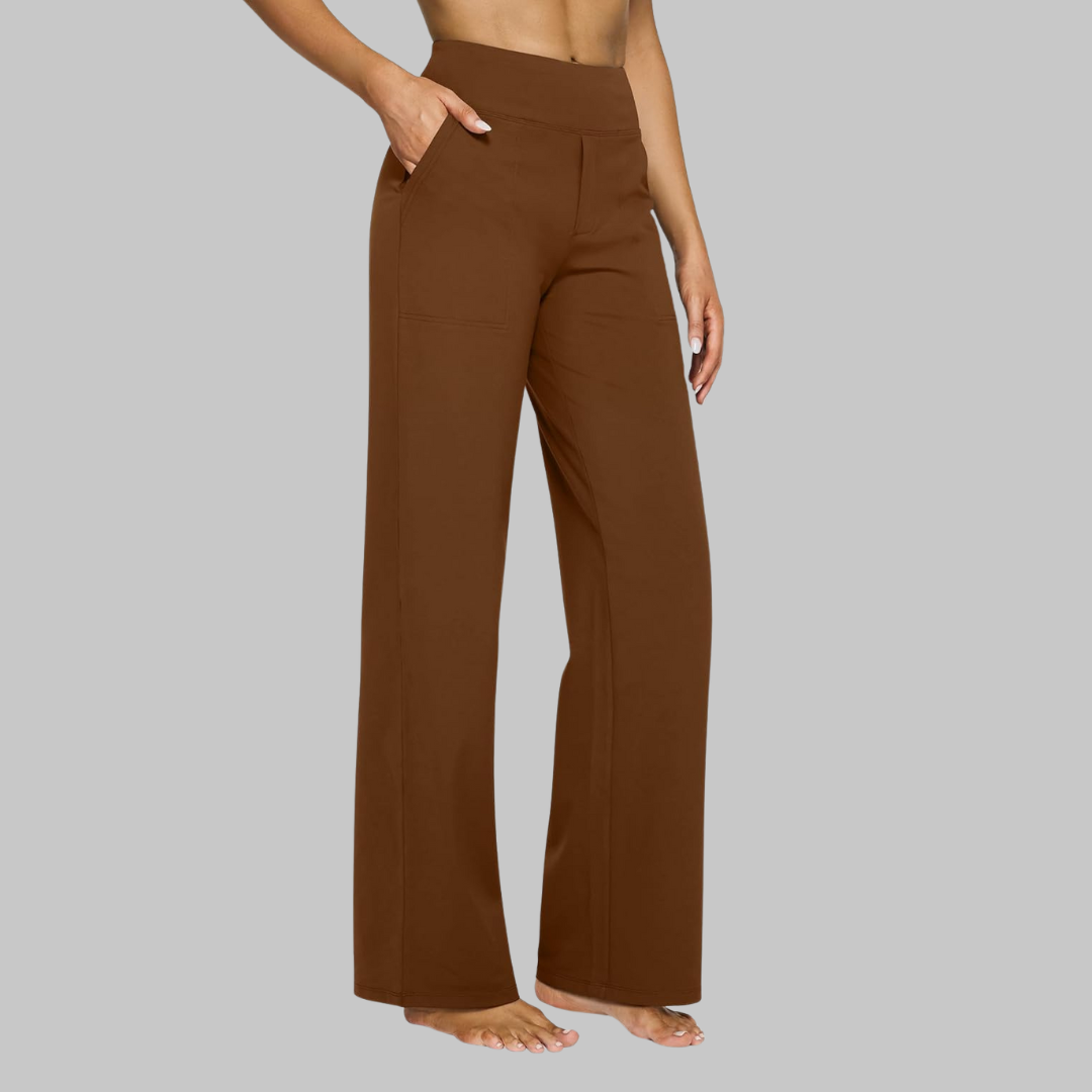 Comfortabele Stretchbroek voor Dames – Zacht, Ondersteunend & Praktisch
