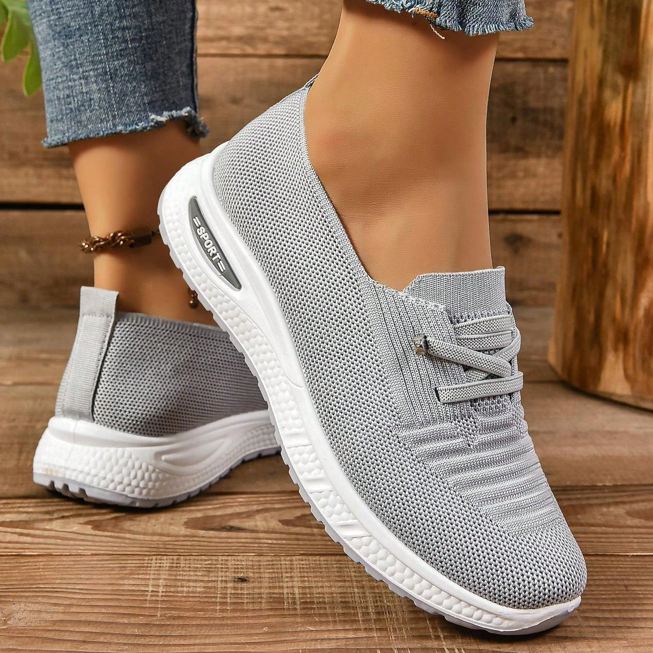 Orthopedische Comfort Sneakers Dames – Ademend, Schokabsorberend & Stijlvol
