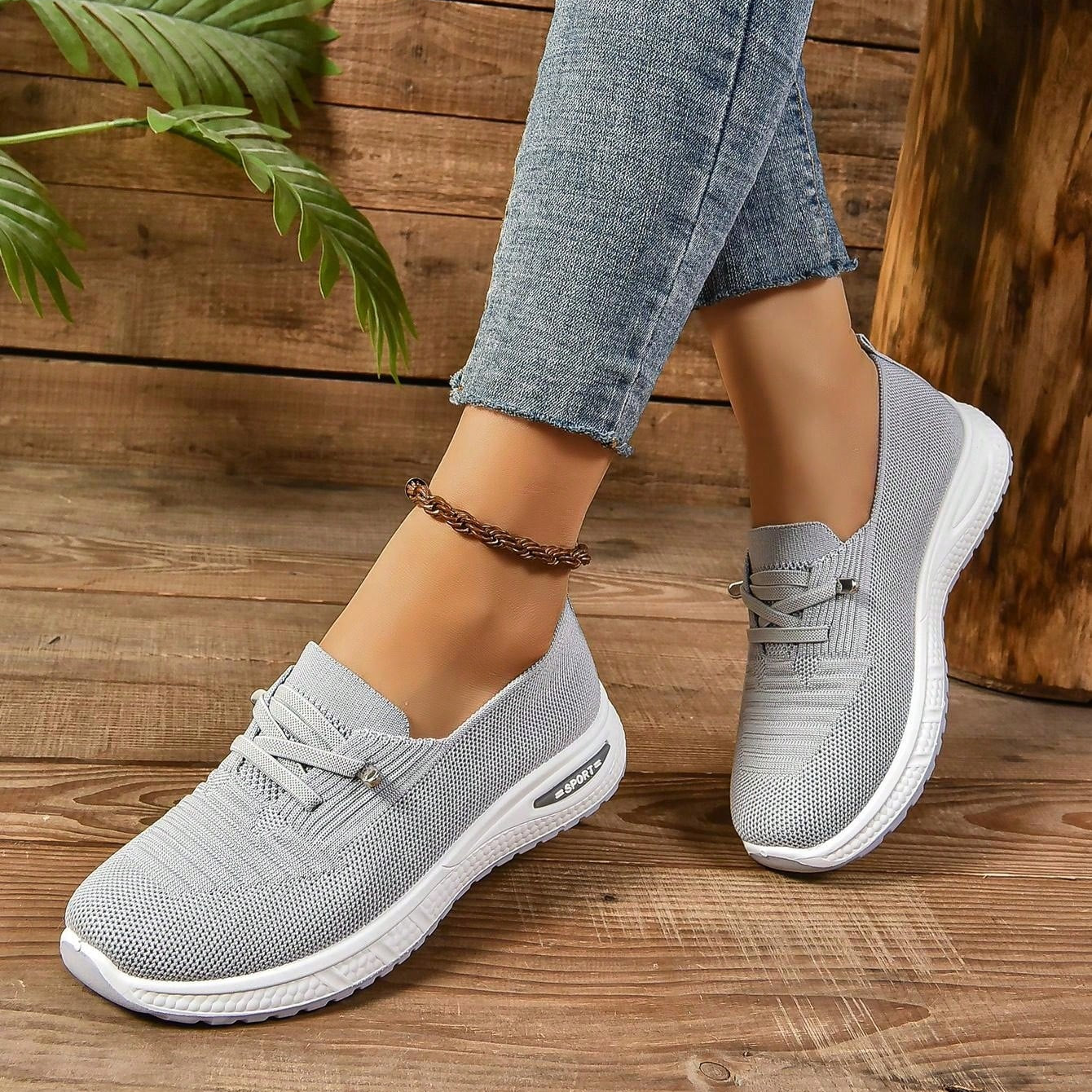 Orthopedische Comfort Sneakers Dames – Ademend, Schokabsorberend & Stijlvol