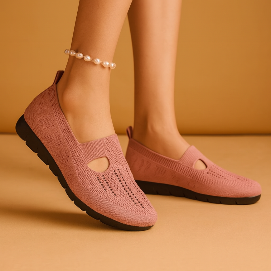 Orthopedische Comfort Instappers voor Dames – Lichtgewicht, Ondersteunend & Ademend