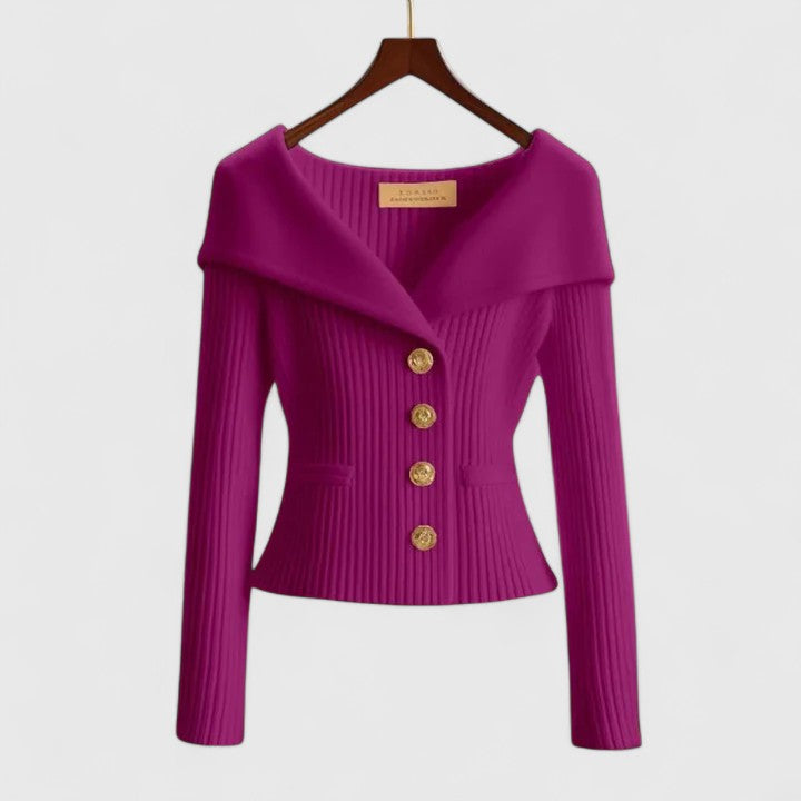 Elegante Cardigan – Zachte Dames Cardigan met Tijdloze Stijl & Comfort