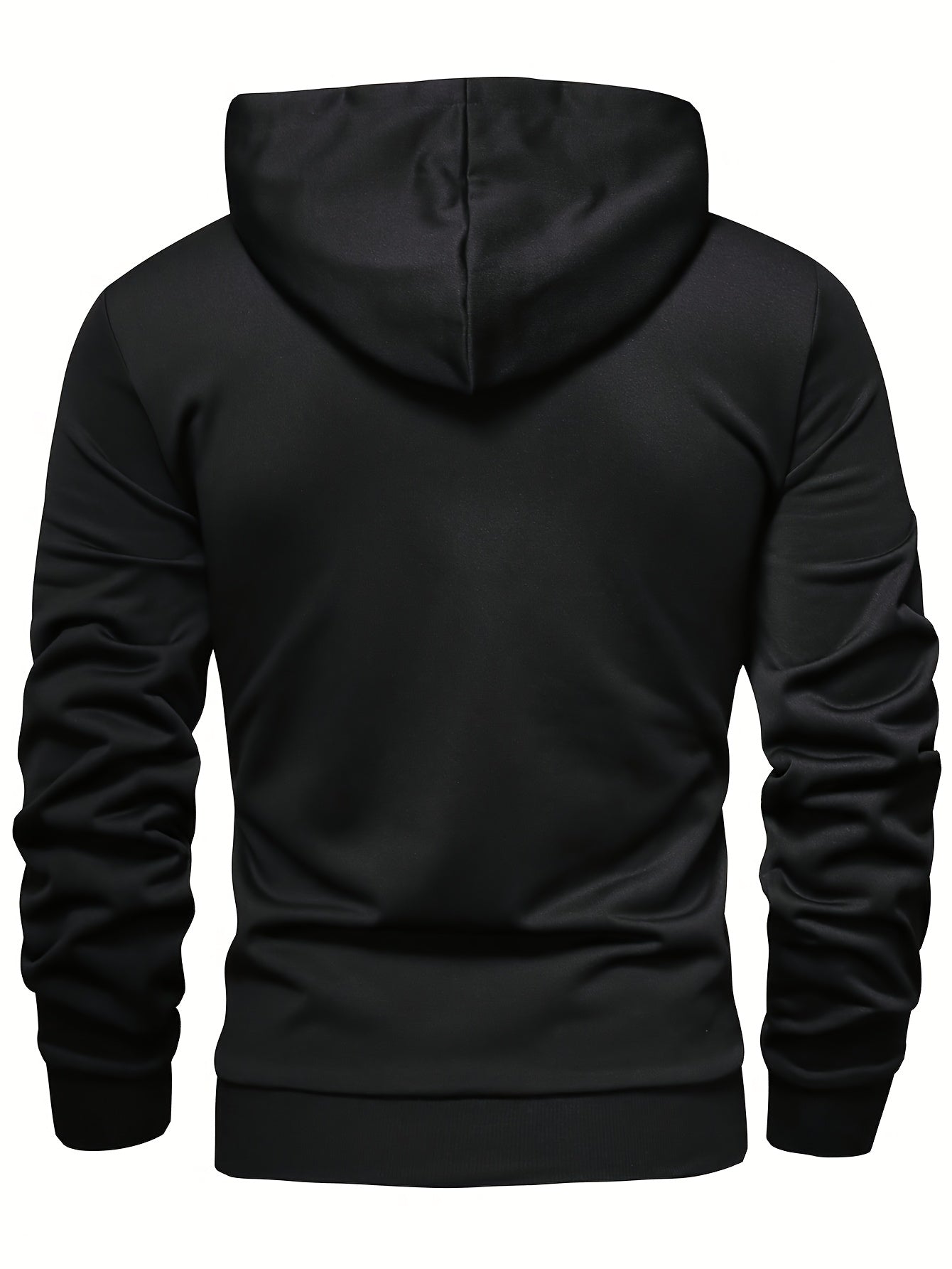Casual Hoodie met Lange Mouwen en Knopen – Comfortabele Trui voor Dagelijks Gebruik
