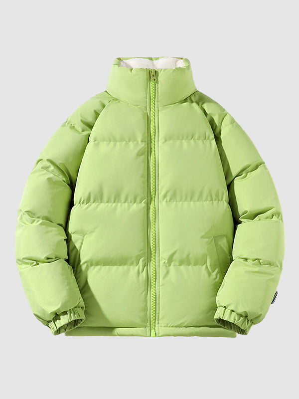Gewatteerde Heren Puffer Jas – Waterdicht, Warm & Modieus met Fleece Voering