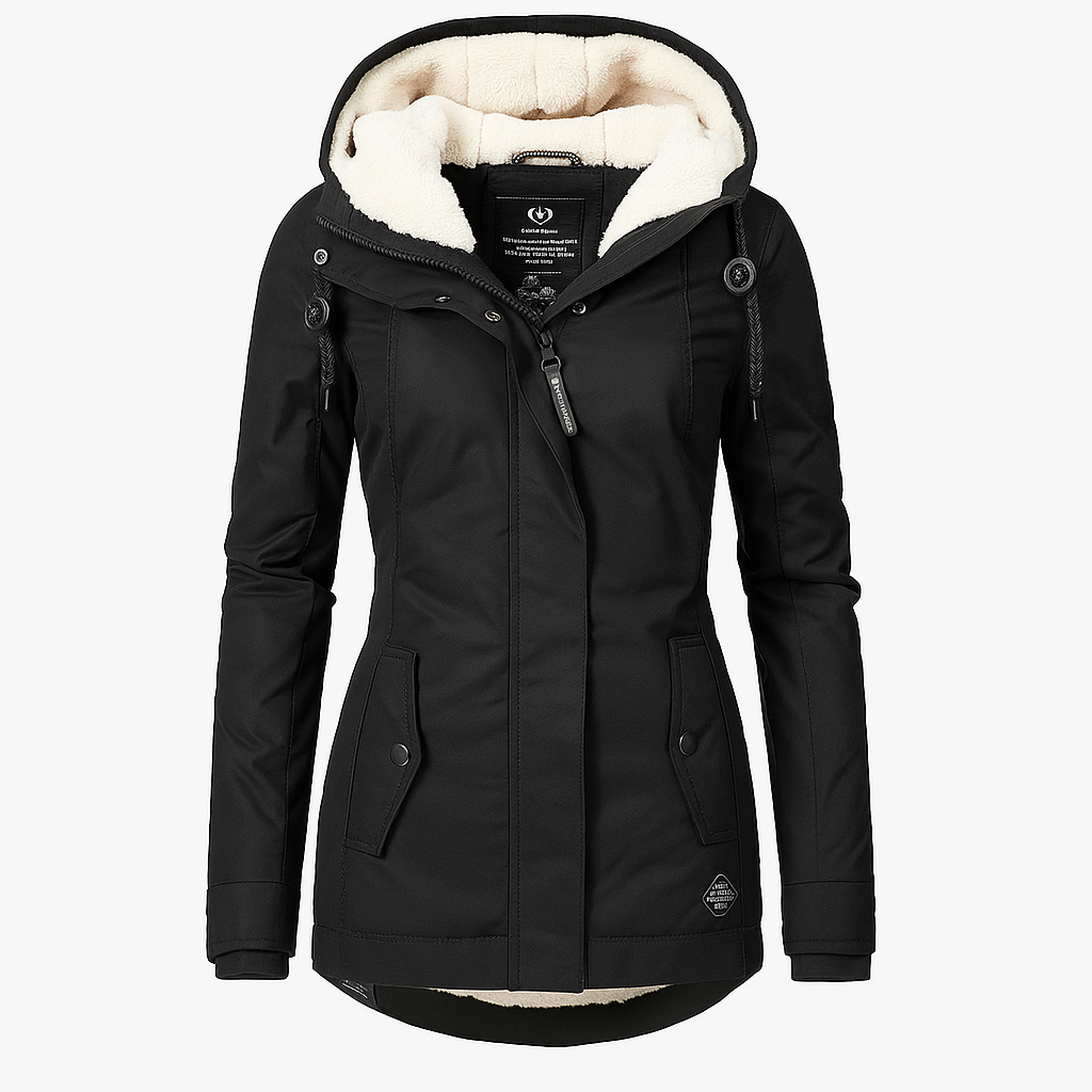 Luxe Winterjas voor Dames – Warm, Stijlvol & Comfortabel