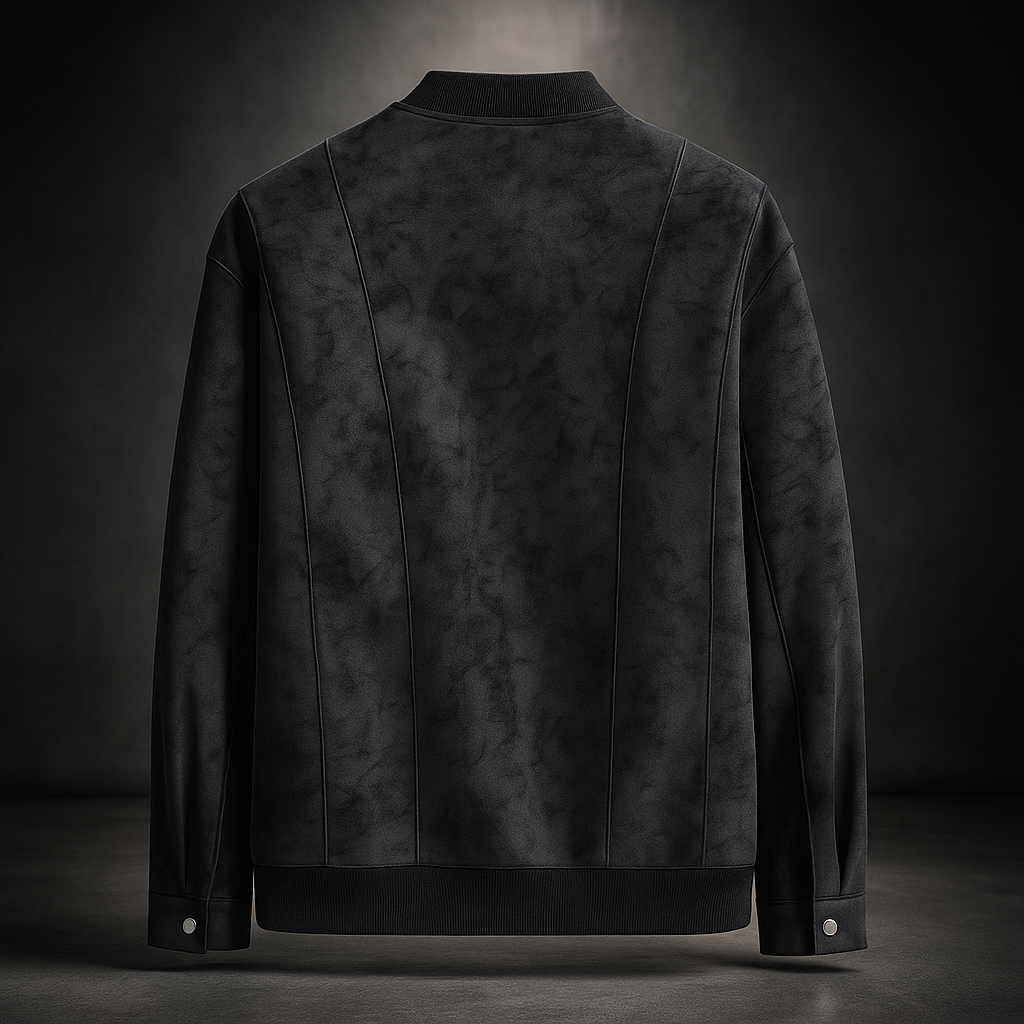 Bomberjack Heren – Vegan Suede, Tijdloos Design & Comfortabele Pasvorm