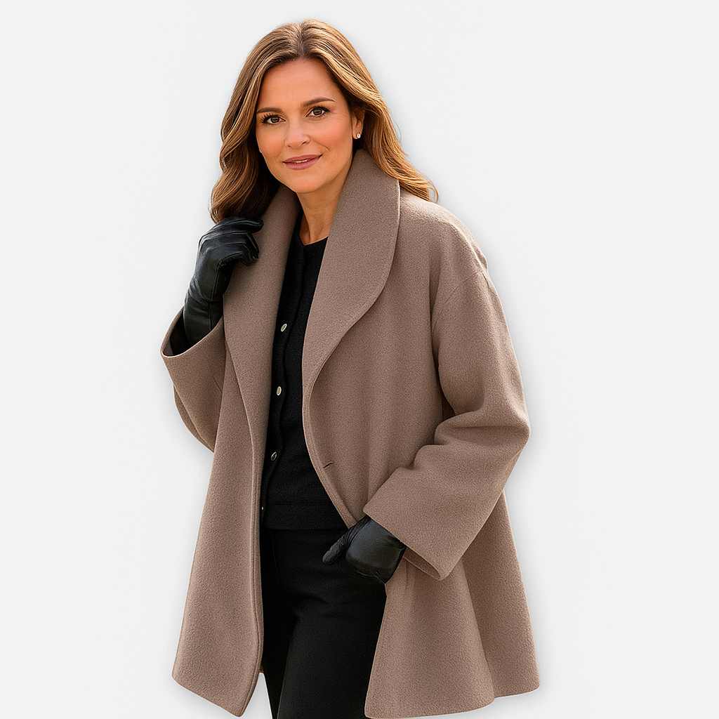 Winddichte Dames Kappa met Tijdloze Elegantie – Warm, Comfortabel & Stijlvol