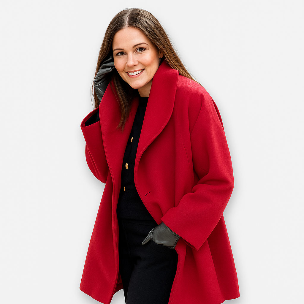 Winddichte Dames Kappa met Tijdloze Elegantie – Warm, Comfortabel & Stijlvol