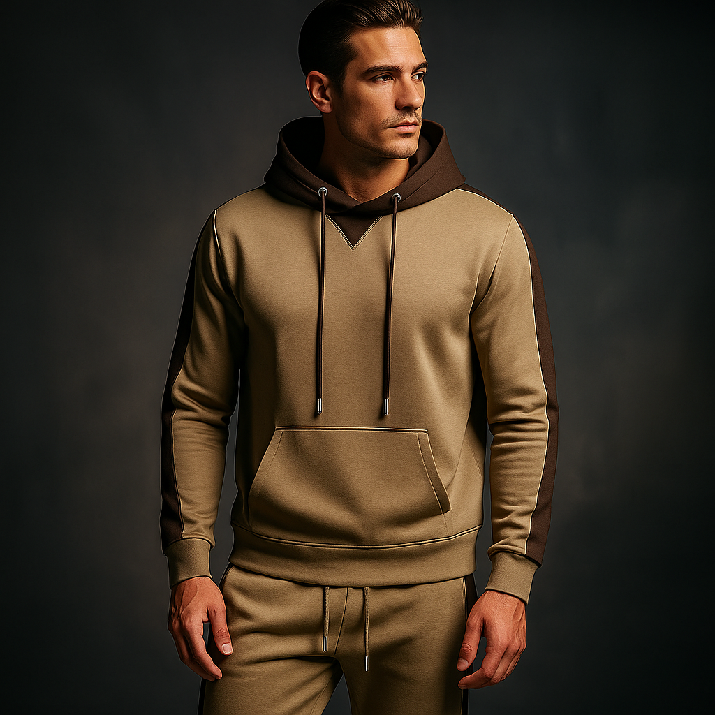 Sweatset – Comfortabele Hoodie en Broek | 100% Katoen, Ademend & Stijlvol