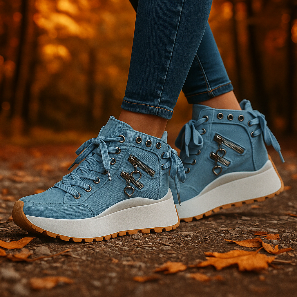 High-Edge Sneakers – Trendy en Comfortabele Hoge Sneakers voor Dagelijks Gebruik