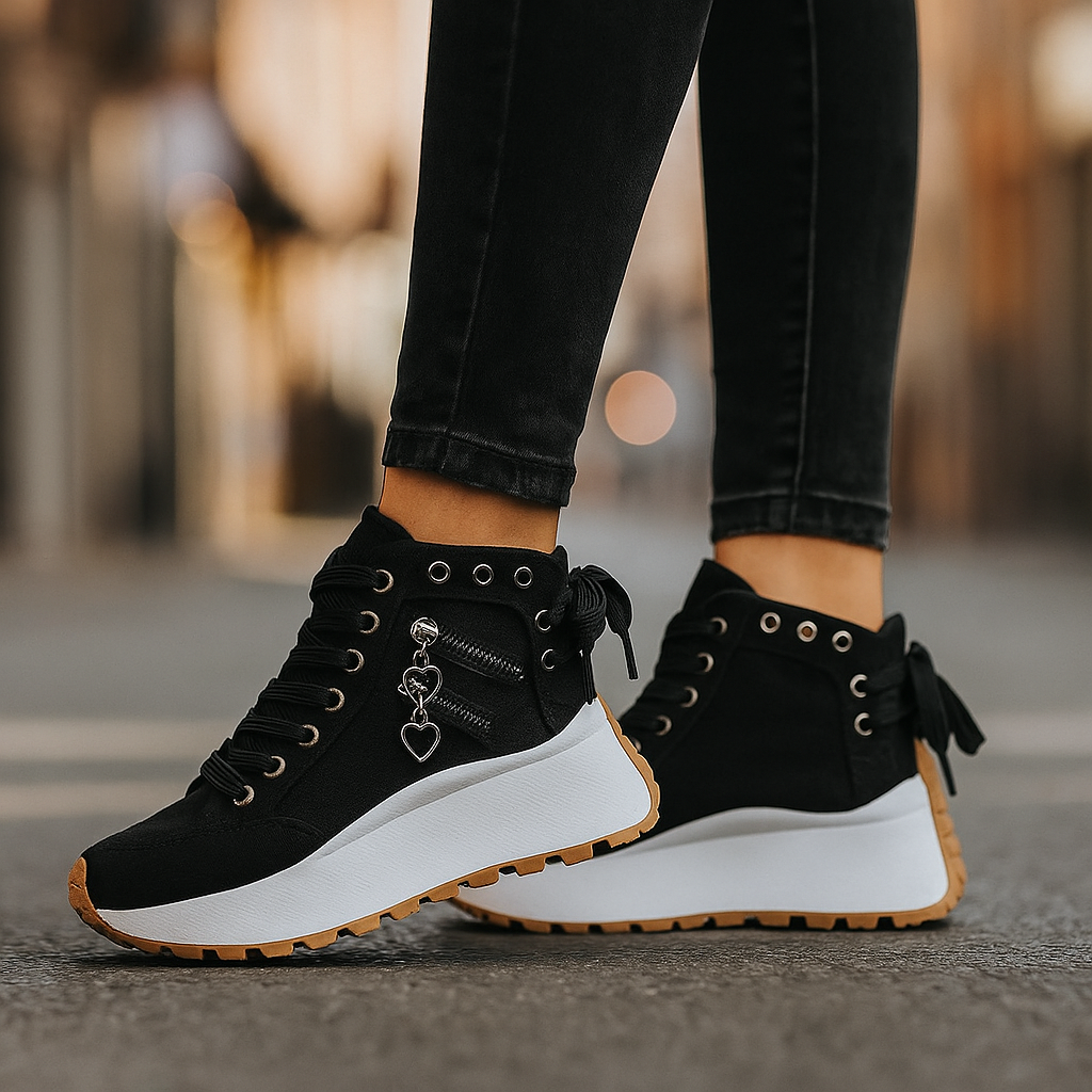 High-Edge Sneakers – Trendy en Comfortabele Hoge Sneakers voor Dagelijks Gebruik