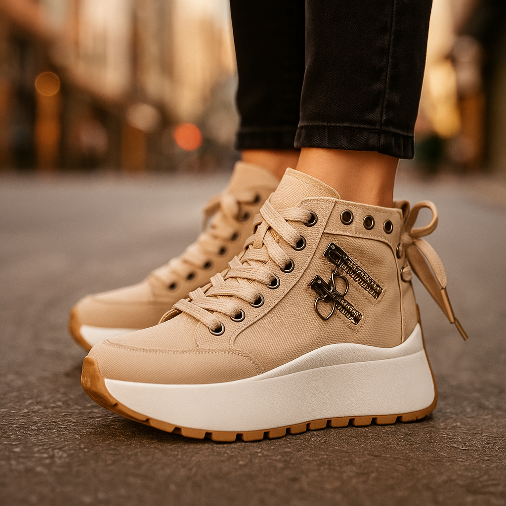 High-Edge Sneakers – Trendy en Comfortabele Hoge Sneakers voor Dagelijks Gebruik