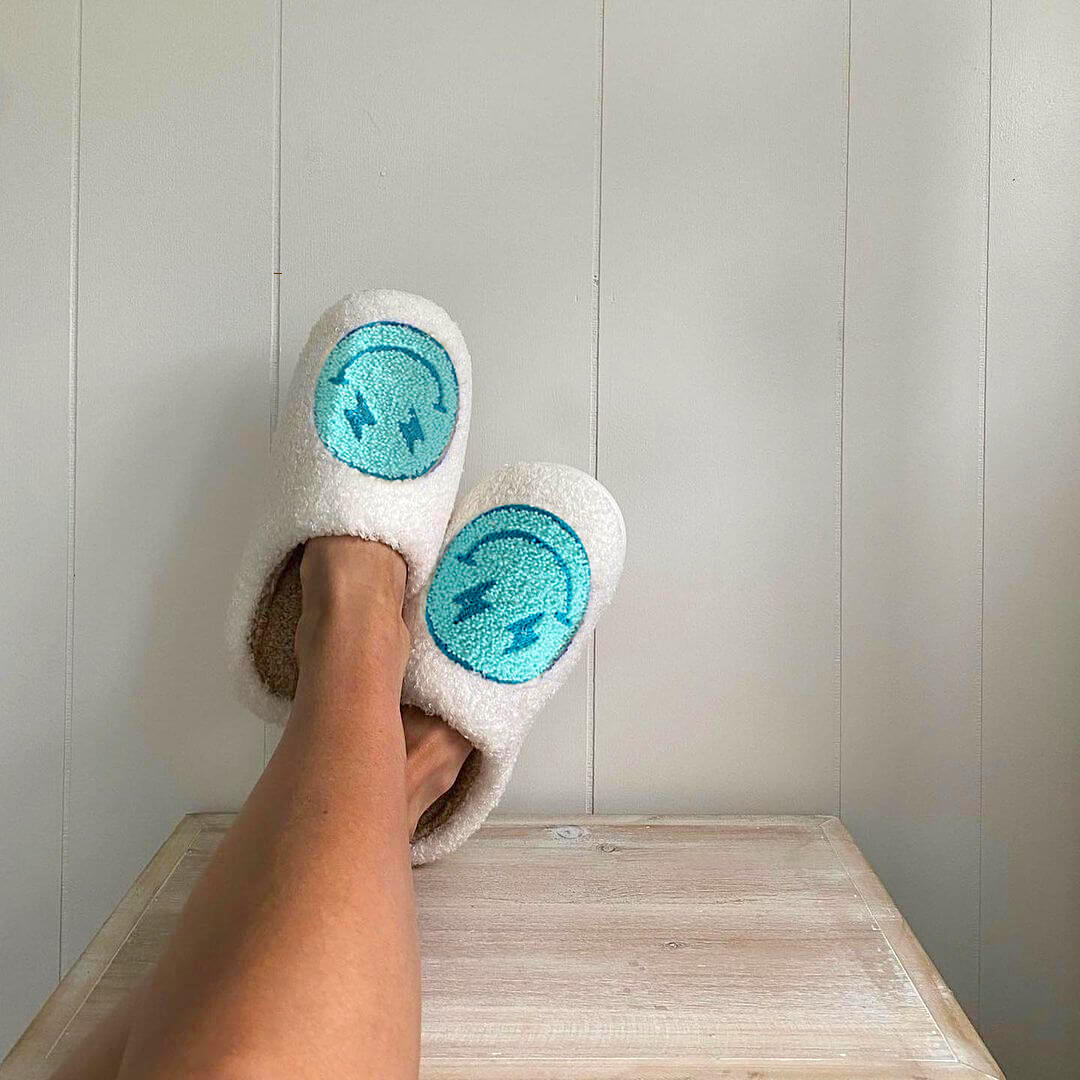Flash Happy Face Gezellige Pantoffels – Vrolijke & Comfortabele Slippers
