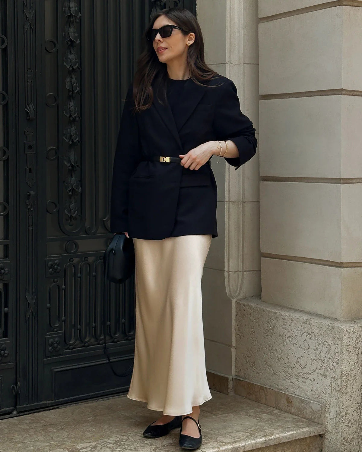 Silk Maxi Skirt – Luxe 100% Zijde Maxi Rok met Elegante Pasvorm