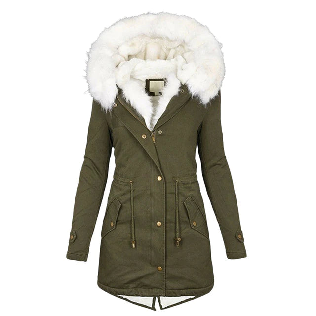 Lange Winterjas voor Dames – Warm, Stijlvol en Comfortabel voor de Koudste Dagen