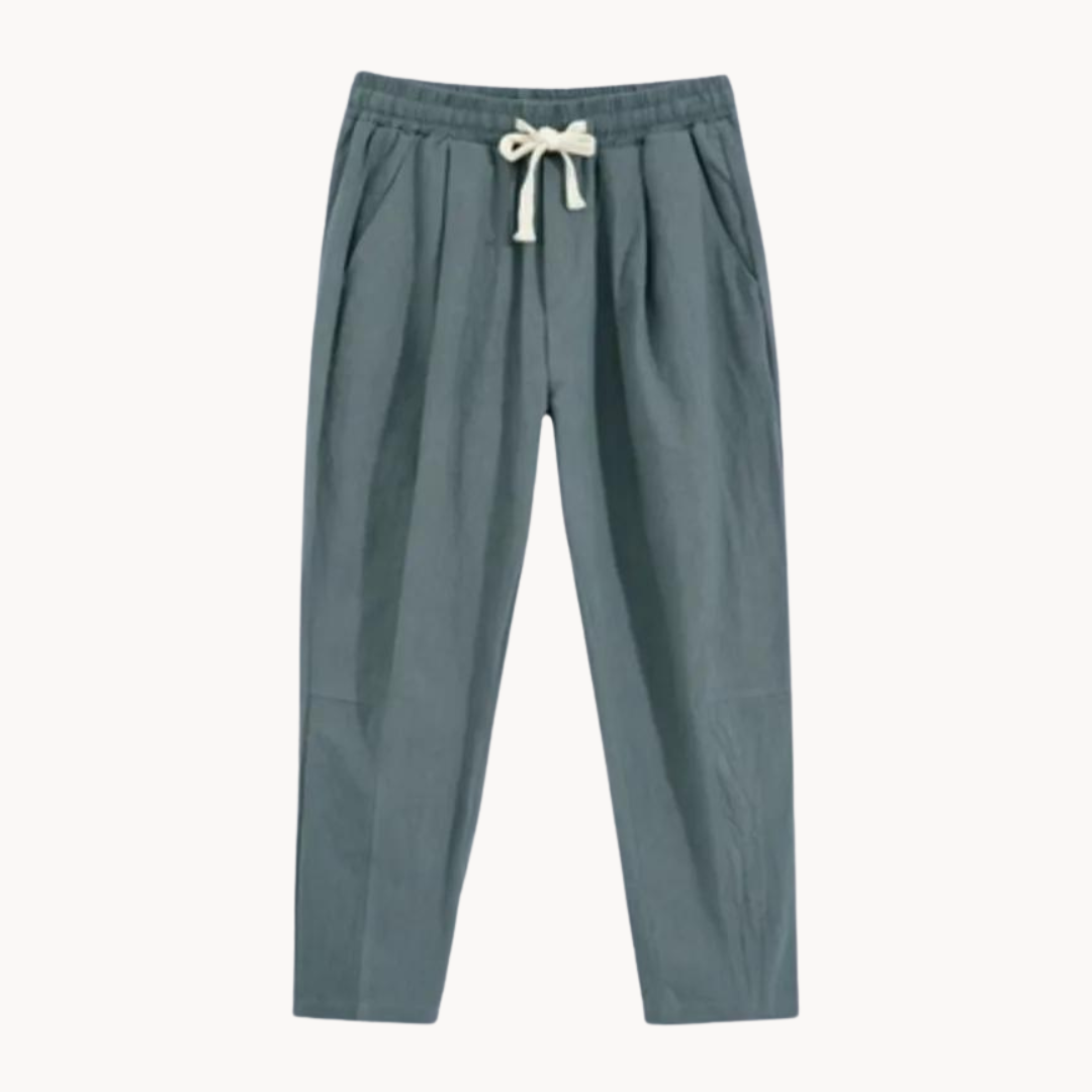 Cotton Linen Broek – Luchtig, Stijlvol & Comfortabel voor Elke Gelegenheid