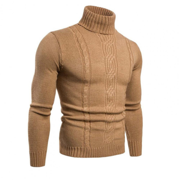Warme Gebreide Trui met Col – Tijdloze Stijl en Ultiem Comfort in de Winter