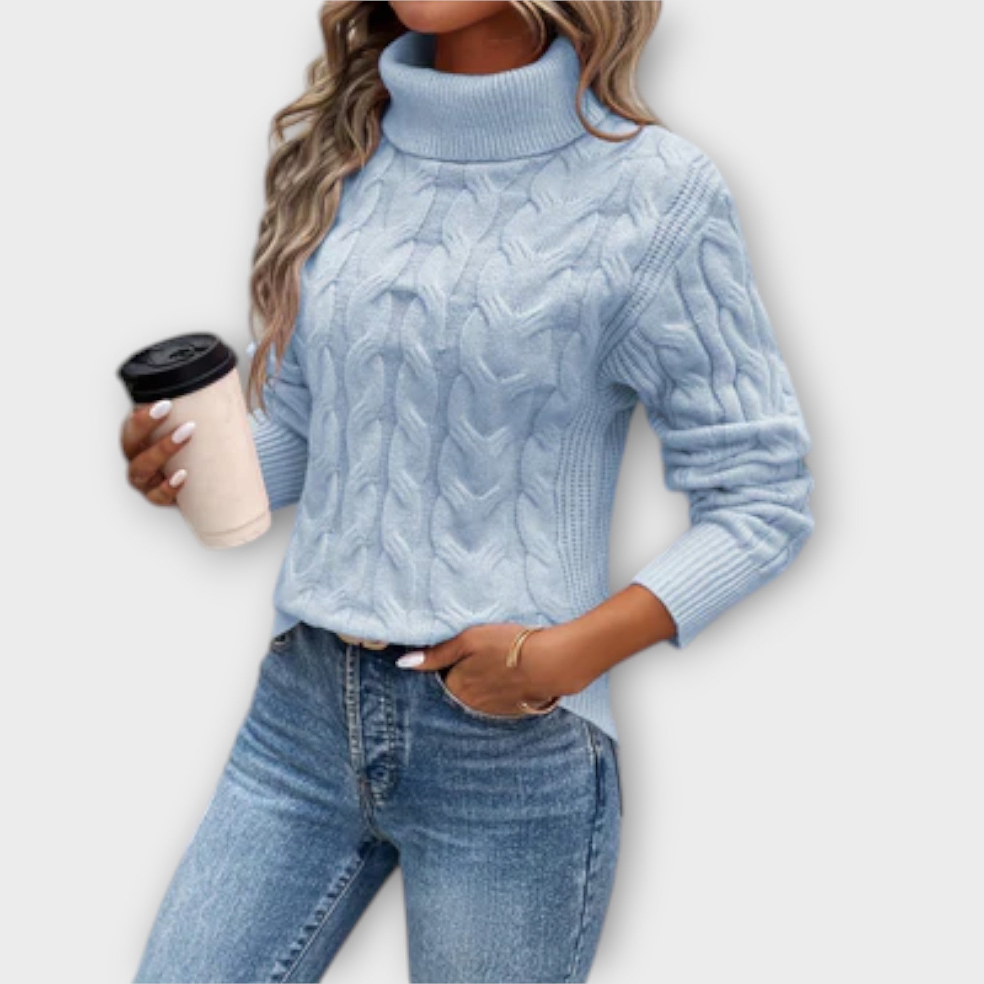 Elegante Gebreide Coltrui – Tijdloos, Warm & Stijlvol