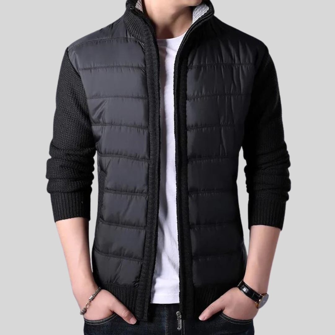 Premium Herenjas – Polyester & Ultra-Zachte Microvezel voor Comfort en Stijl
