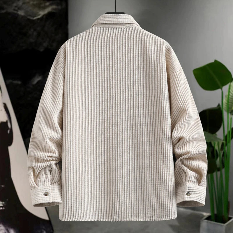Corduroy Button Up – Stijlvol, Zacht & Ademend Overshirt voor Elk Seizoen
