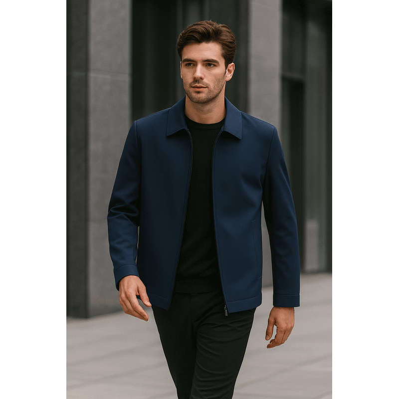 Heren Tech Jacket – Lichtgewicht Weerbestendig Jack met Geavanceerde Isolatie