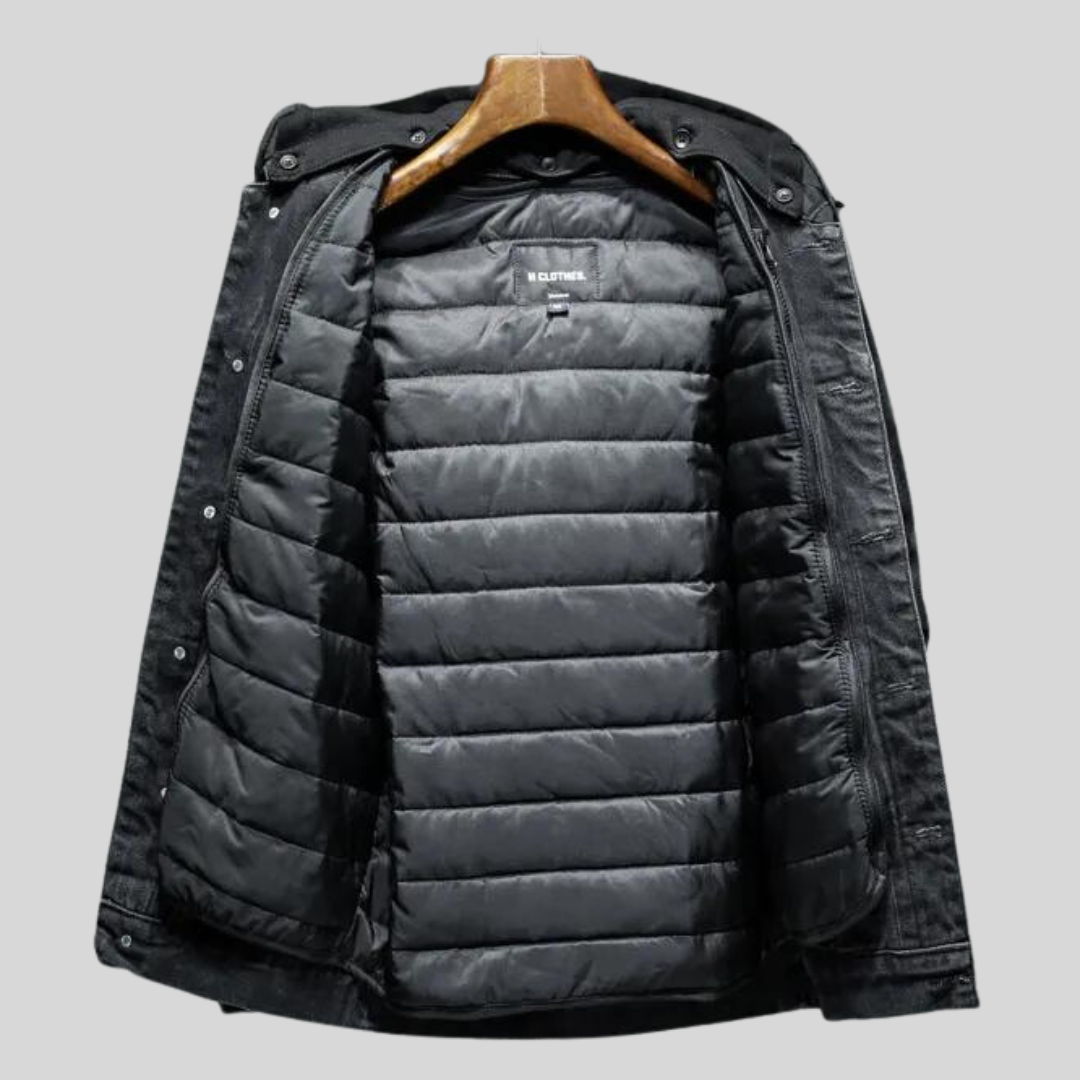 Zwarte Denim Jacket – Tijdloze Spijkerjas met Stoere & Veelzijdige Look