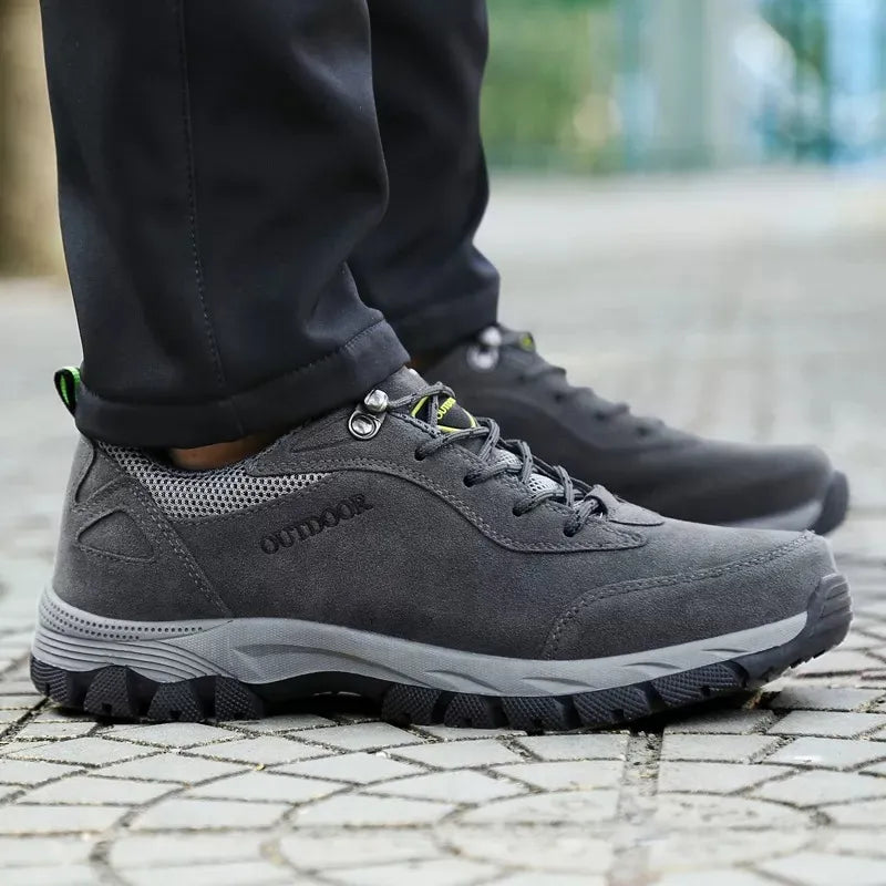 Heren Outdoor Wandelschoenen – Comfortabel, Ademend & Met Voetboogondersteuning
