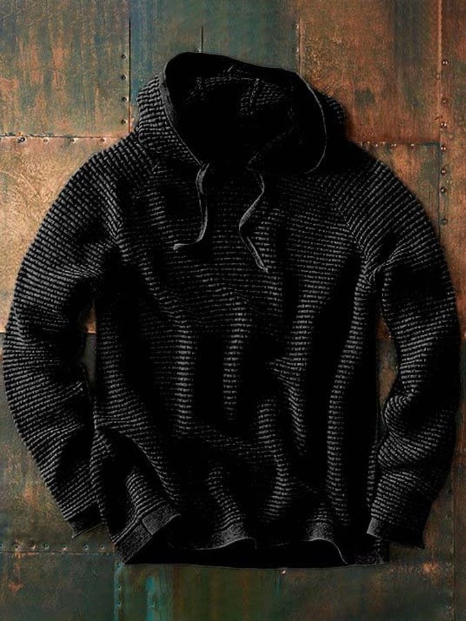 Gebreide Hoodie – Comfortabele Heren & Dames Hoodie van Zacht Premium Breisel