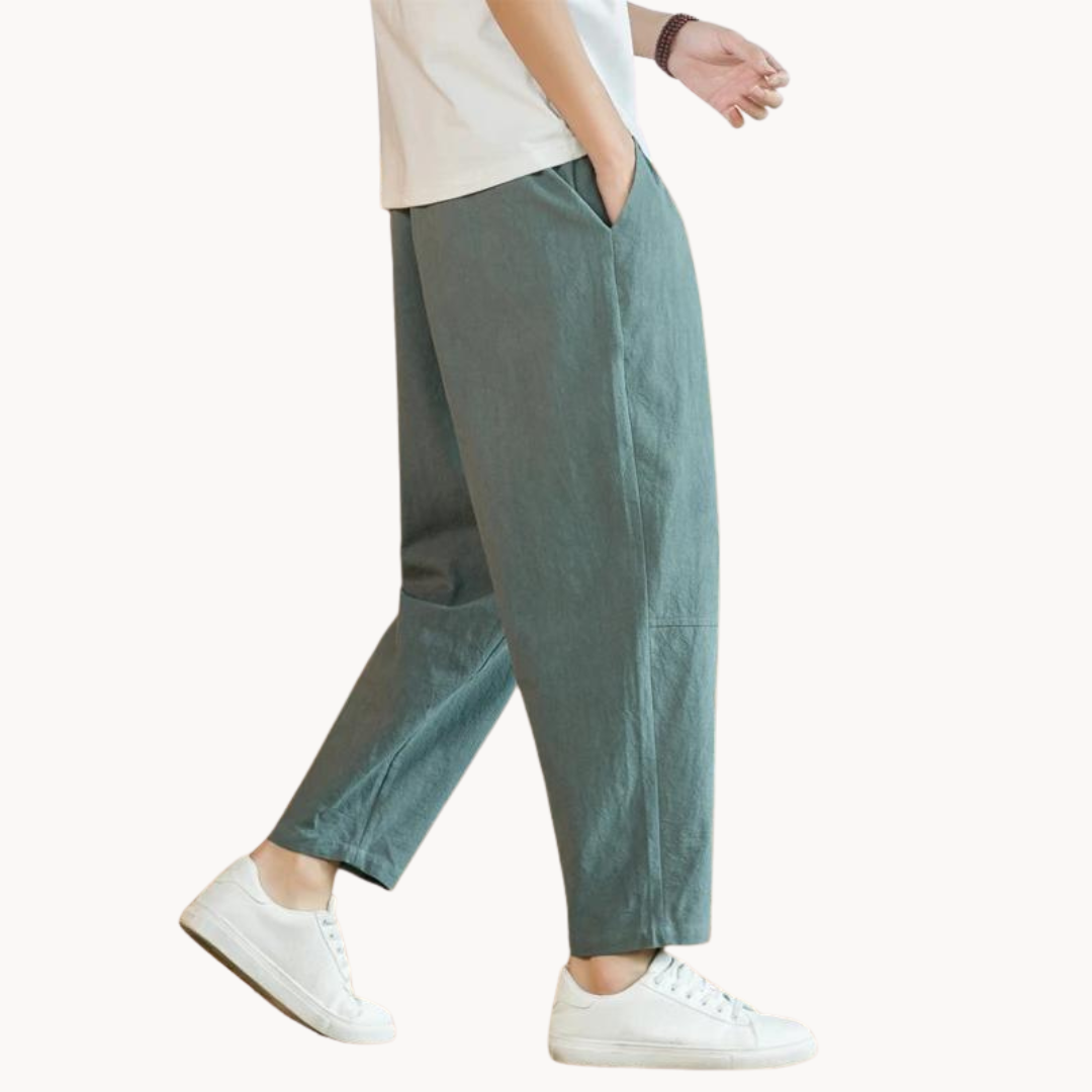 Cotton Linen Broek – Luchtig, Stijlvol & Comfortabel voor Elke Gelegenheid