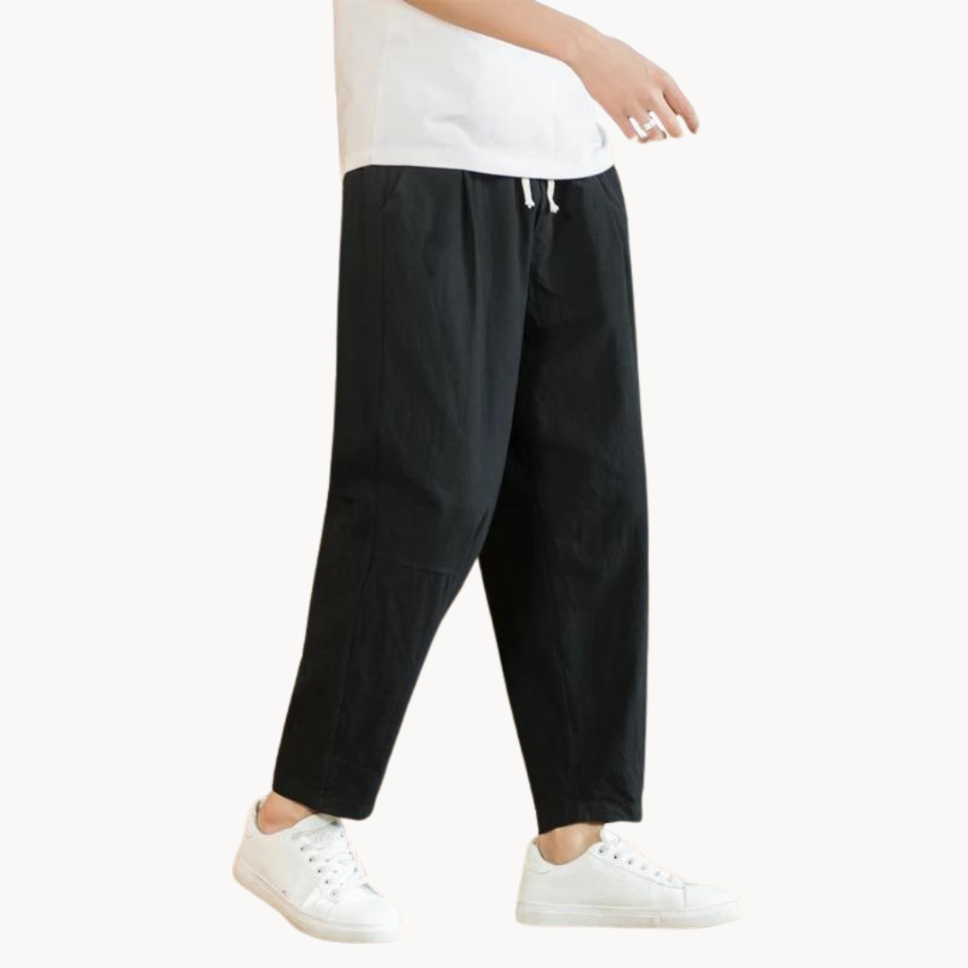 Cotton Linen Broek – Luchtig, Stijlvol & Comfortabel voor Elke Gelegenheid