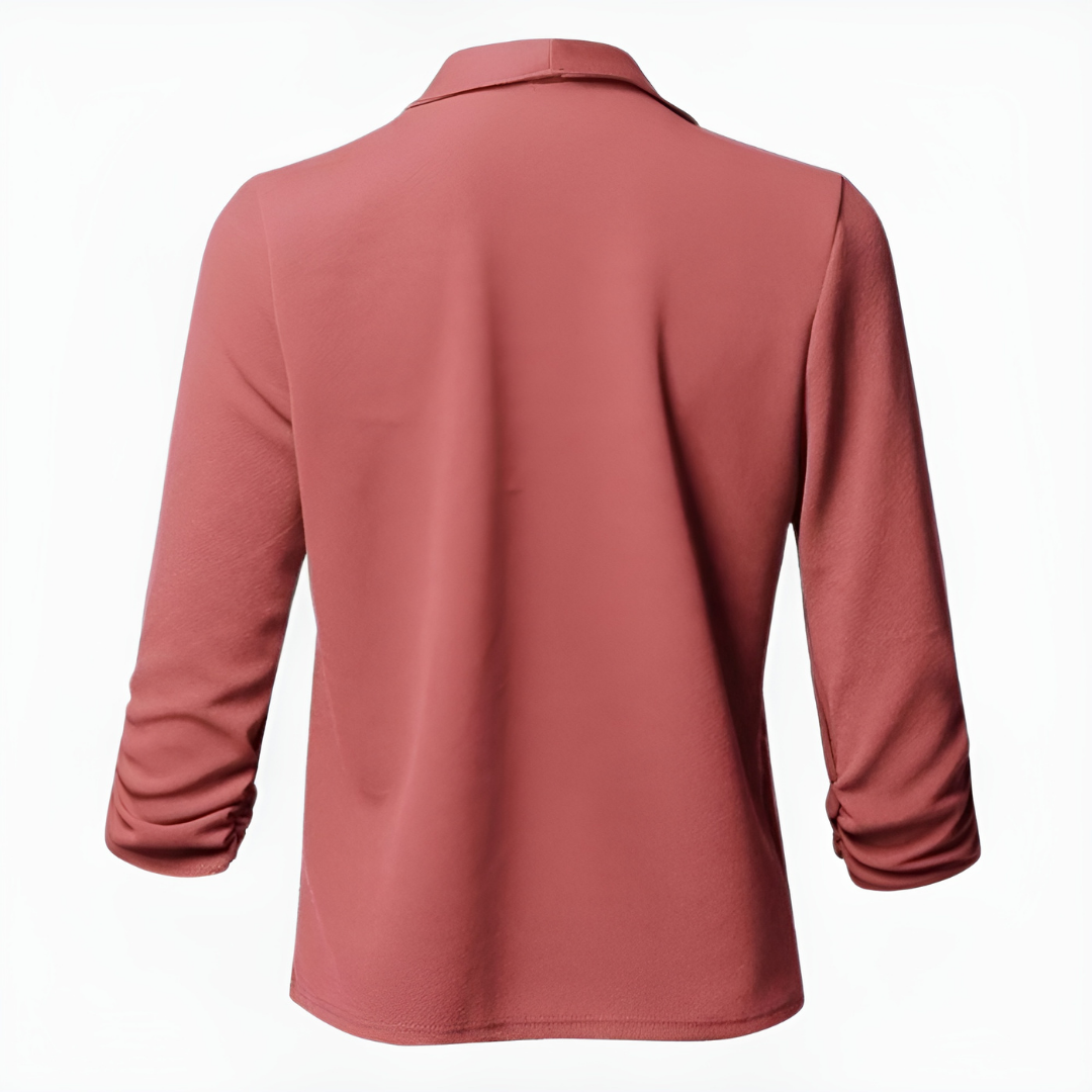 Dames Blazer met Lange Mouwen – Elegante & Formele Look voor Elke Gelegenheid