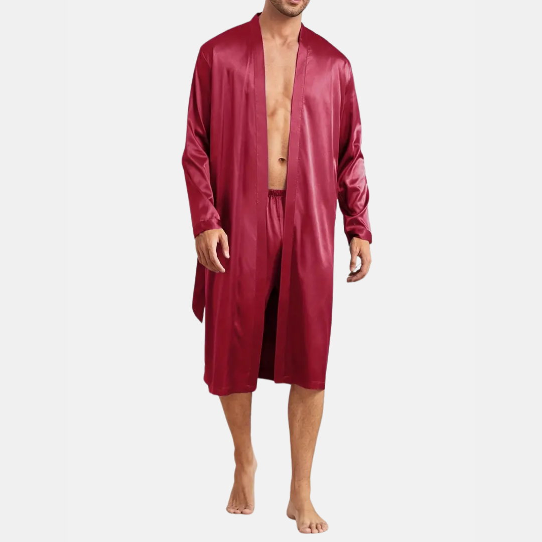 Heren Casual Pyjamaset – Comfortabele & Eenvoudige Loungewear voor Thuis
