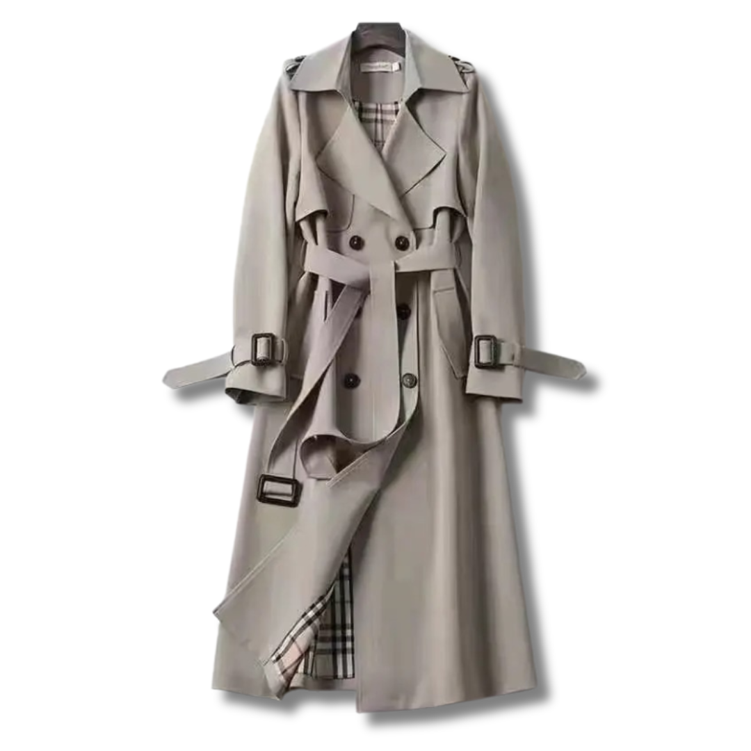 Klassieke Dames Trenchcoat – Tijdloze Elegantie & Functionaliteit