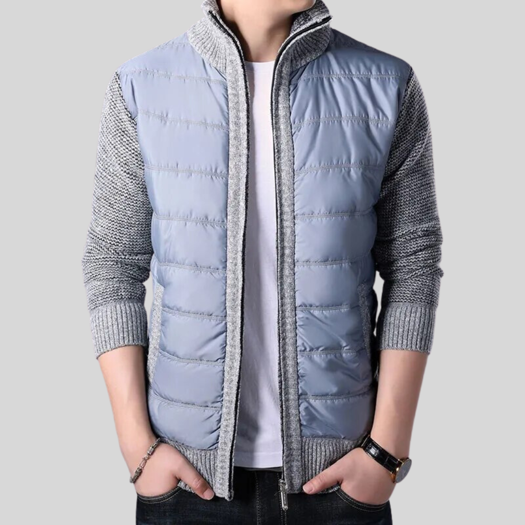 Premium Herenjas – Polyester & Ultra-Zachte Microvezel voor Comfort en Stijl