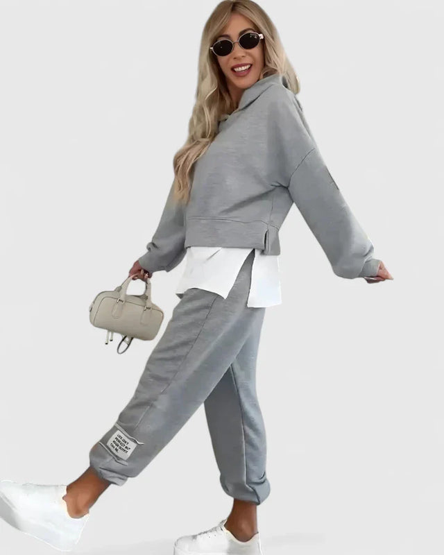 Comfortabele Tweedelige Set – Stijlvolle Lounge- en Casual Outfit met Perfecte Pasvorm