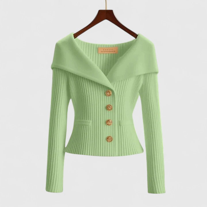 Elegante Cardigan – Zachte Dames Cardigan met Tijdloze Stijl & Comfort