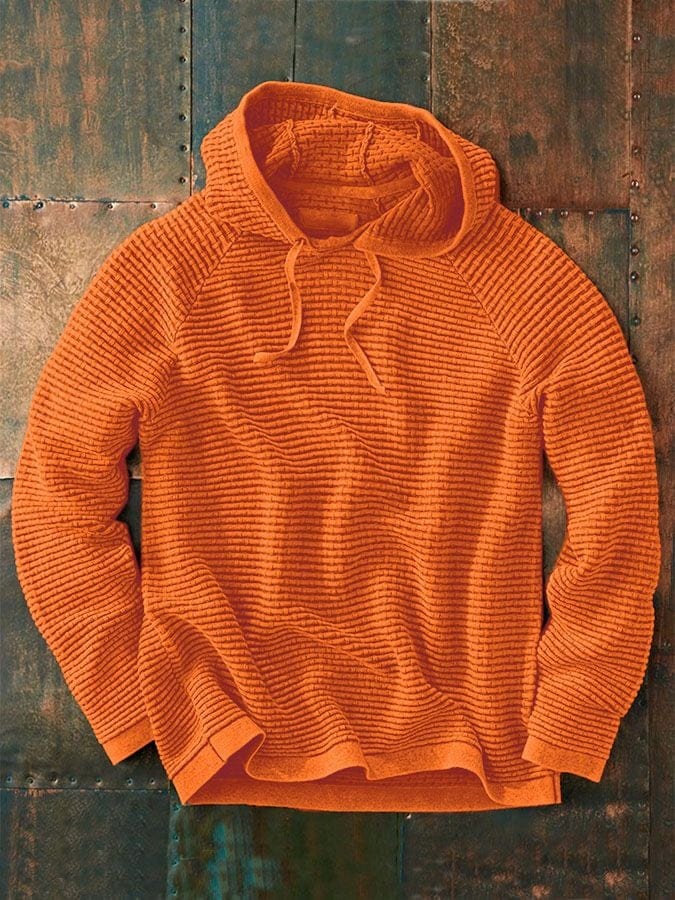 Gebreide Hoodie – Comfortabele Heren & Dames Hoodie van Zacht Premium Breisel
