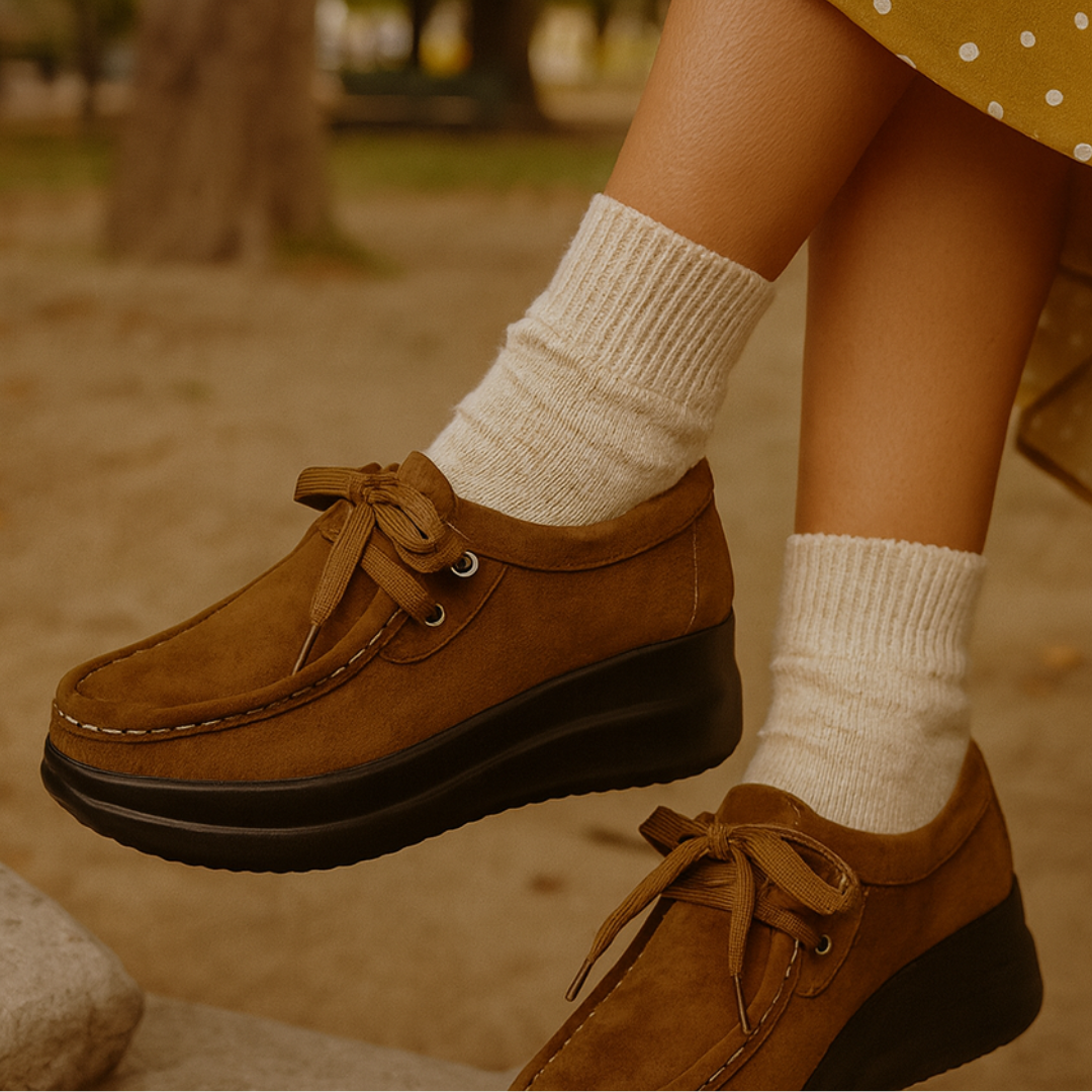 Suède Veterschoenen met Antislip Zool – Comfortabele & Duurzame Heren Schoenen voor Elke Dag