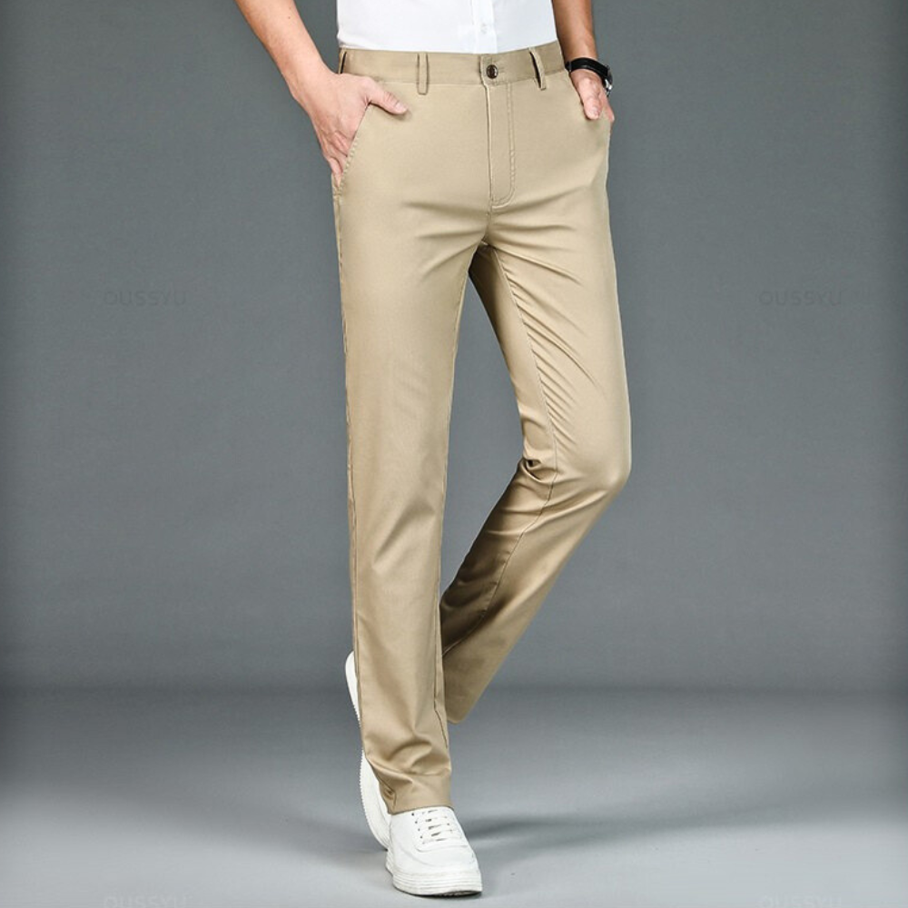 Breeze Pants – Lichtgewicht Bamboe Herenbroek met Luxe Pasvorm