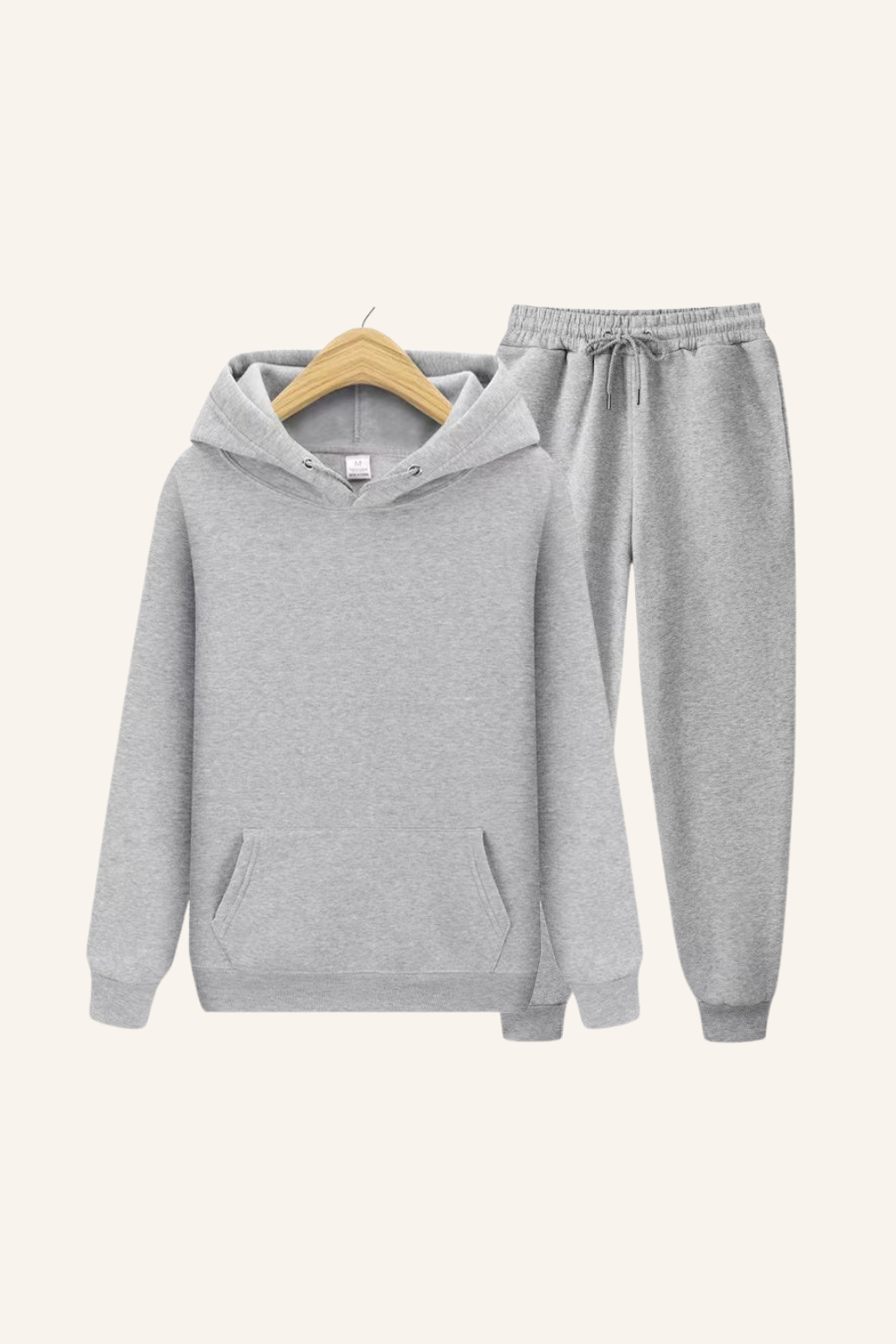 Unisex Hoodie en Joggingbroek Set – Comfortabel Trainingspak voor Thuis en Sport, Zachte Casual Outfit