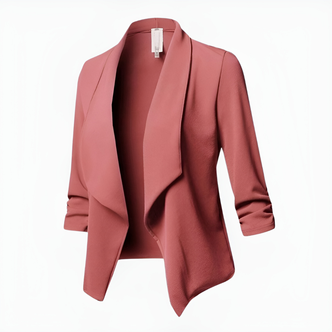 Dames Blazer met Lange Mouwen – Elegante & Formele Look voor Elke Gelegenheid