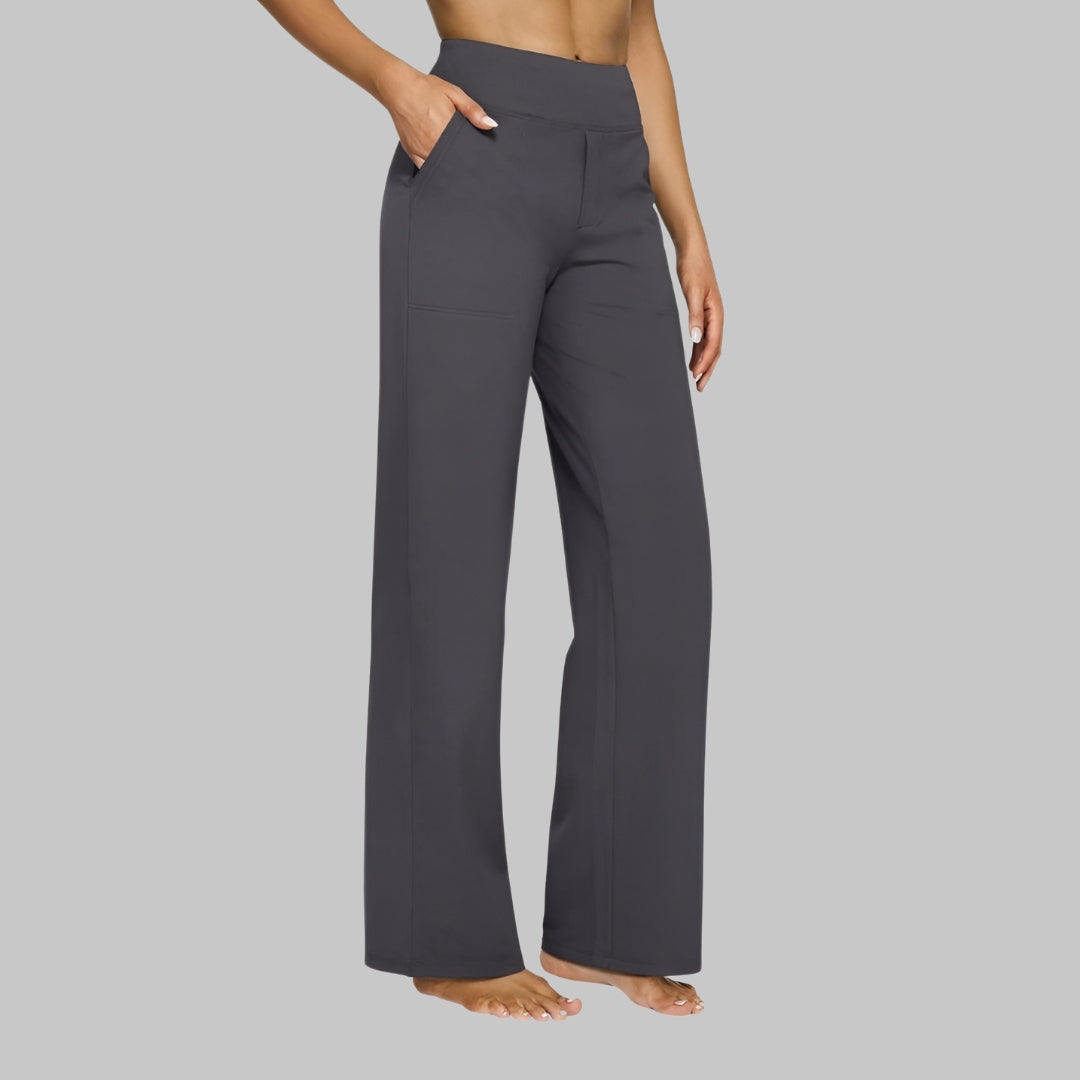Comfortabele Wijde Broek – Luchtig, Elastisch & Stijlvol