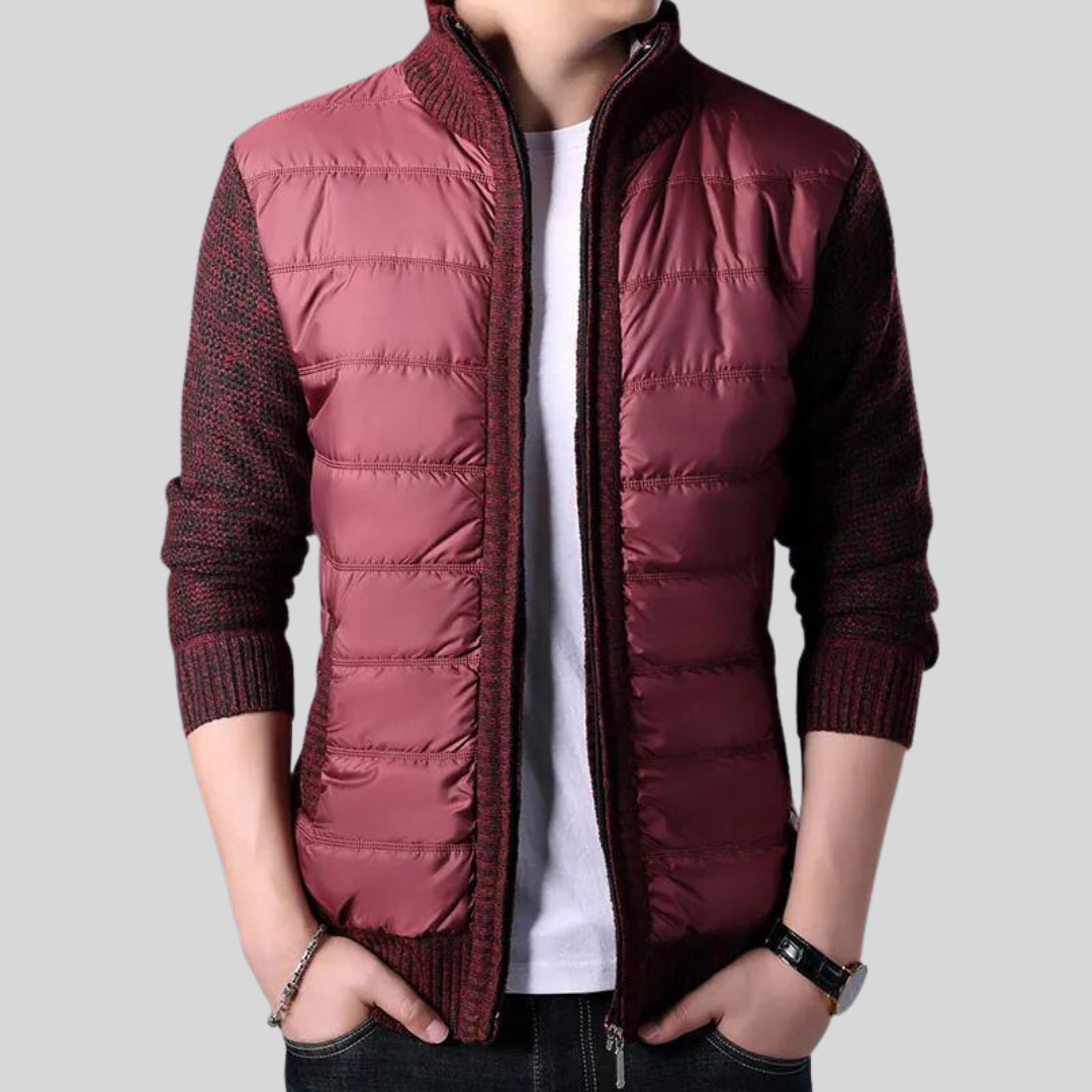 Premium Herenjas – Polyester & Ultra-Zachte Microvezel voor Comfort en Stijl