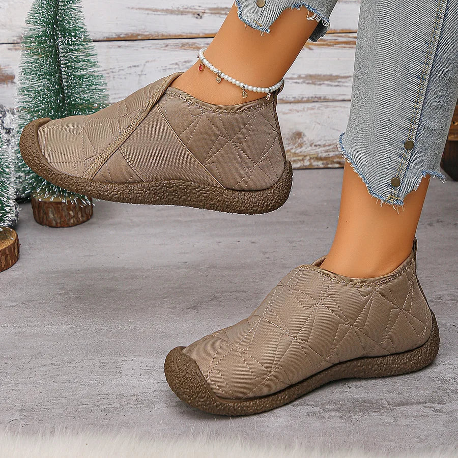 Waterdichte Warme Katoenen Boot – Winterlaarzen met Orthopedische Ondersteuning & Antislip Zool