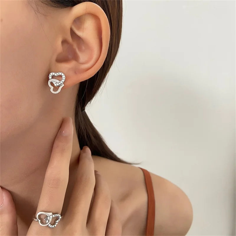 Romantische Sieradenset voor Dames – Elegante Oorbellen & Ketting als Betekenisvol Cadeau