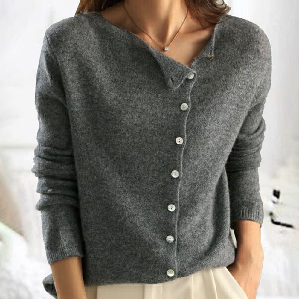 Elegante Wol-Cardigan – Luxe Dames Cardigan van Hoogwaardige Wol