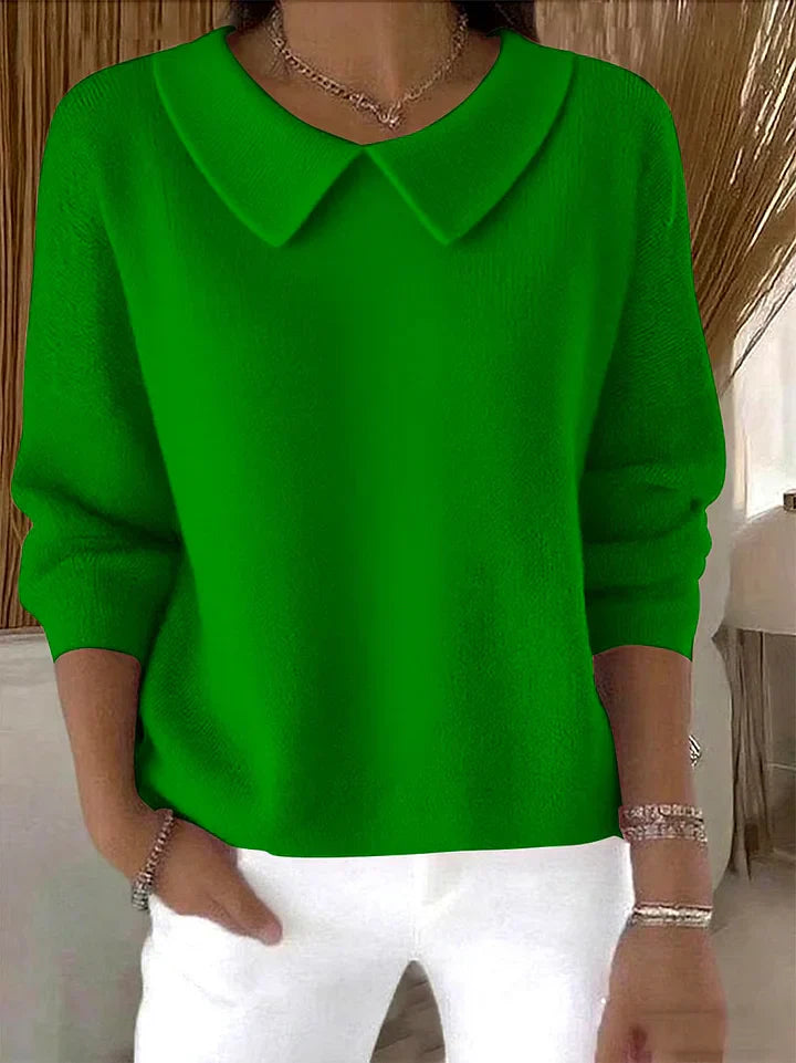 Elegante Casual Blouse – Stijlvolle Damesblouse met Lange Mouwen voor Werk & Vrije Tijd