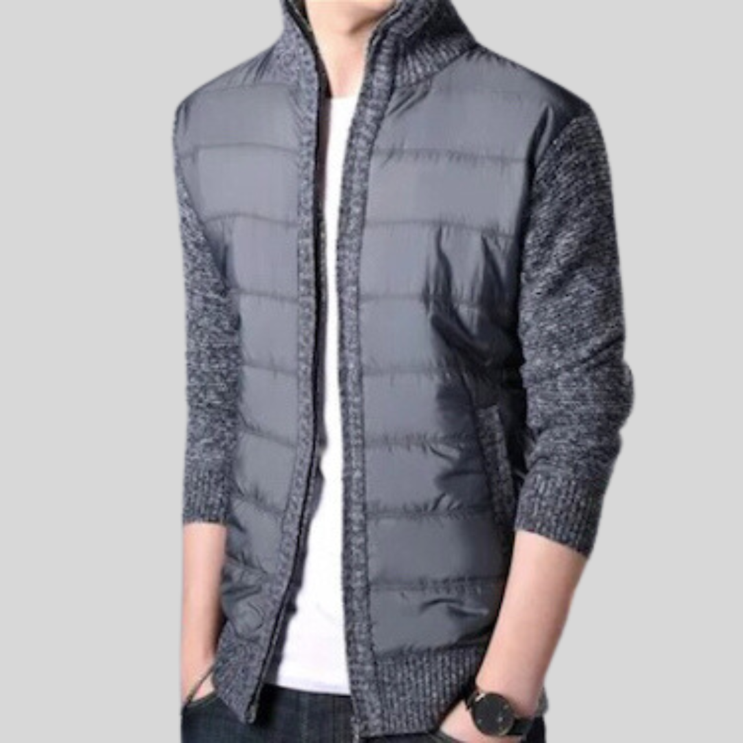 Premium Herenjas – Polyester & Ultra-Zachte Microvezel voor Comfort en Stijl